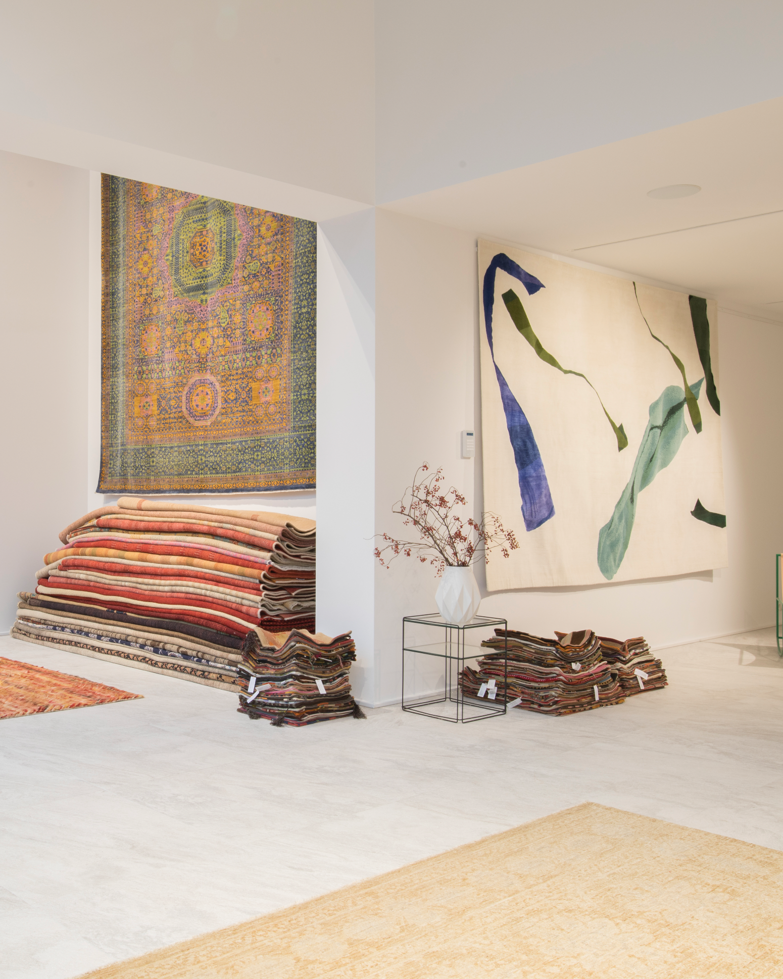 Showroom Ashtari Carpets in Antwerp