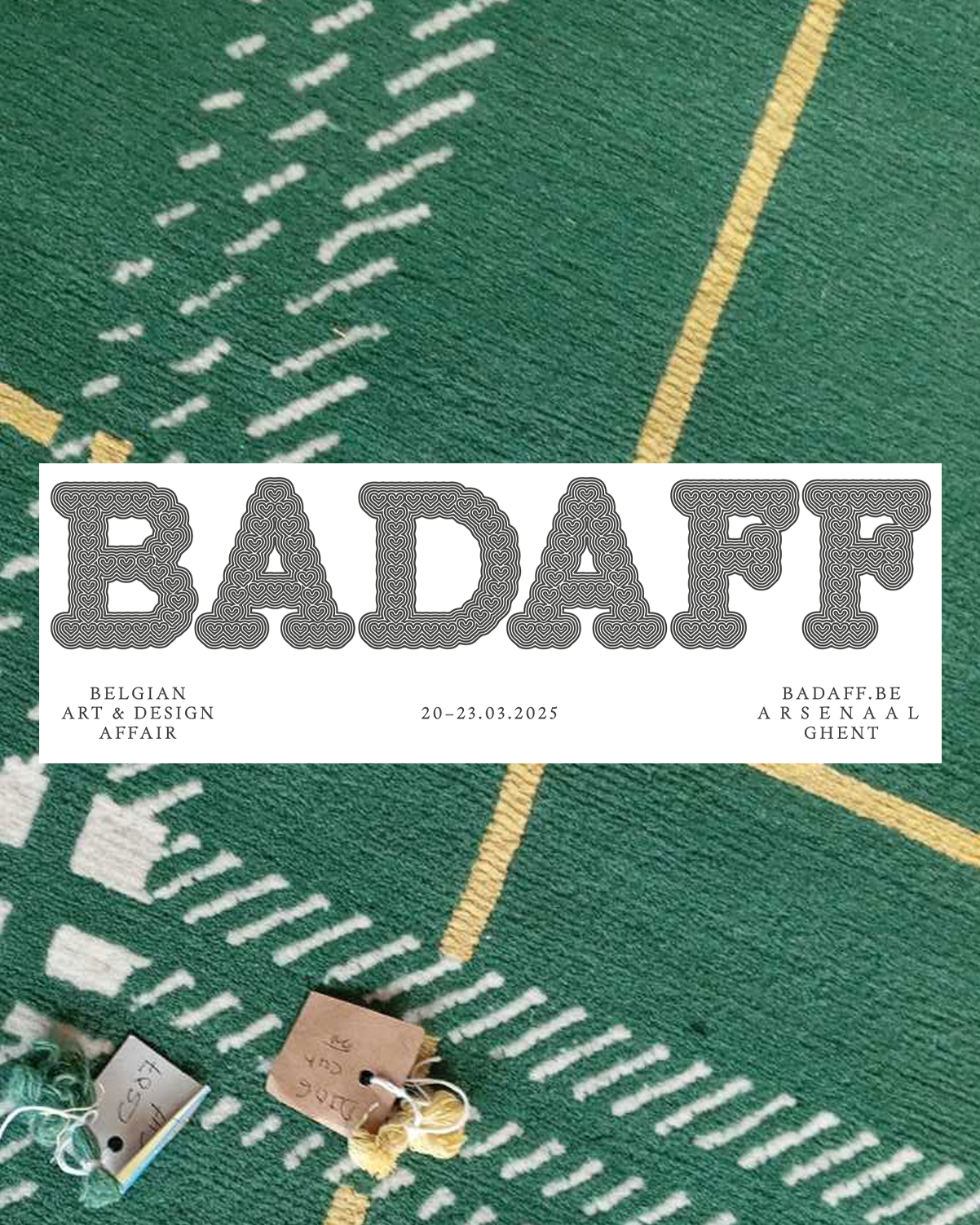 Announcement Ashtari @ BADAFF Ghent with Léon Stynen rugs