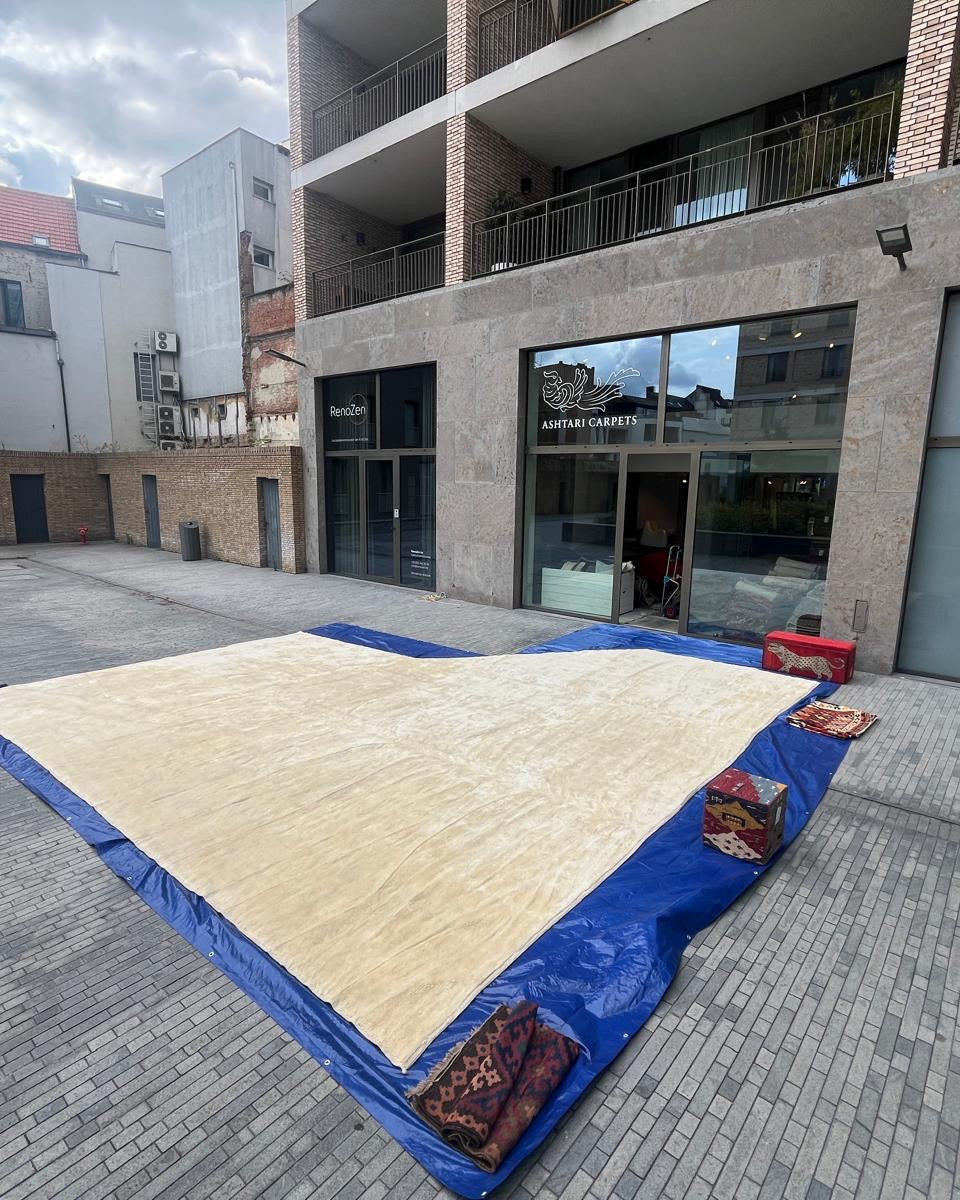 maatwerk handgemaakt Berber tapijt Amsterdam interieur