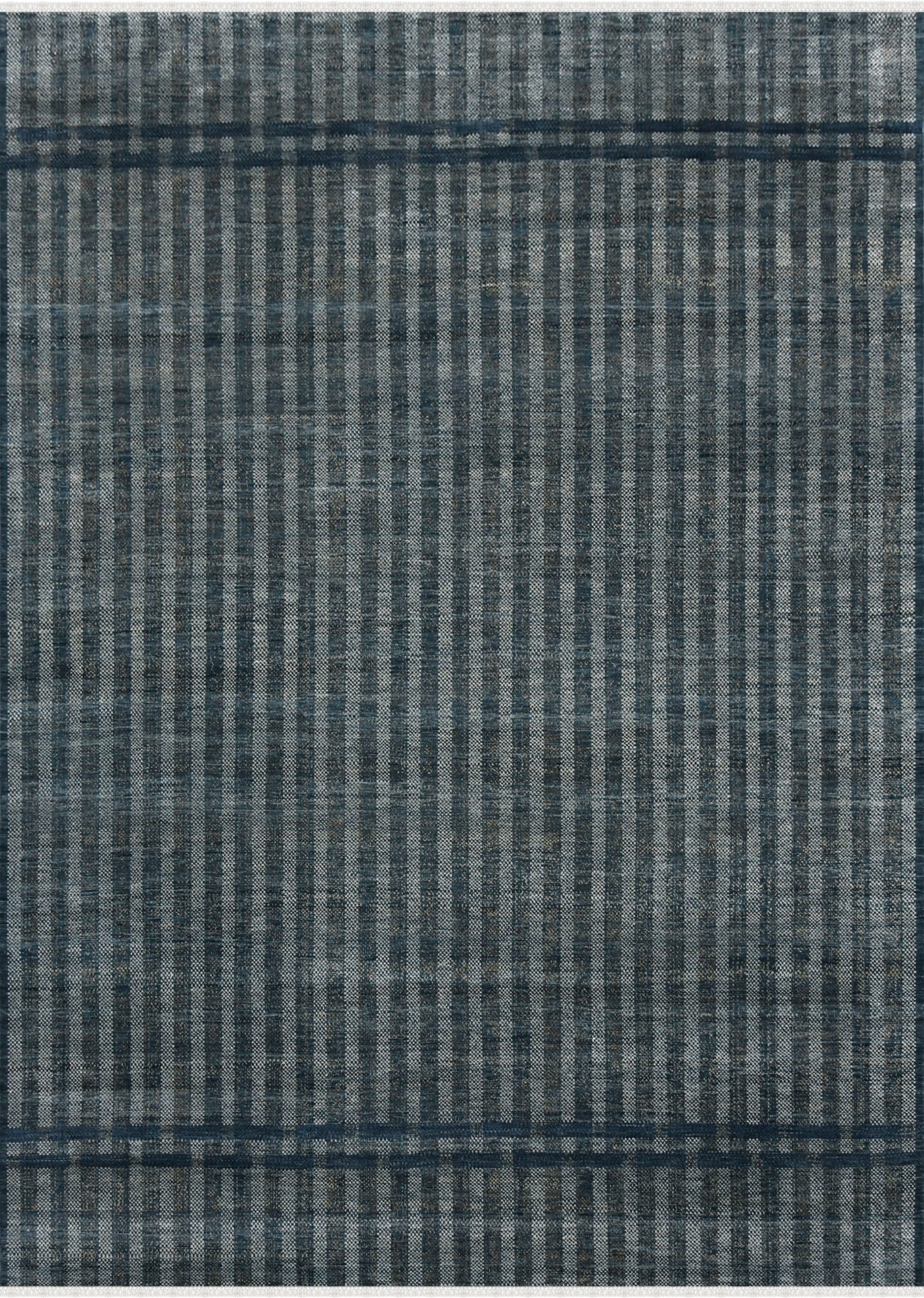 dark_charcoal_checkered_rug_from_india