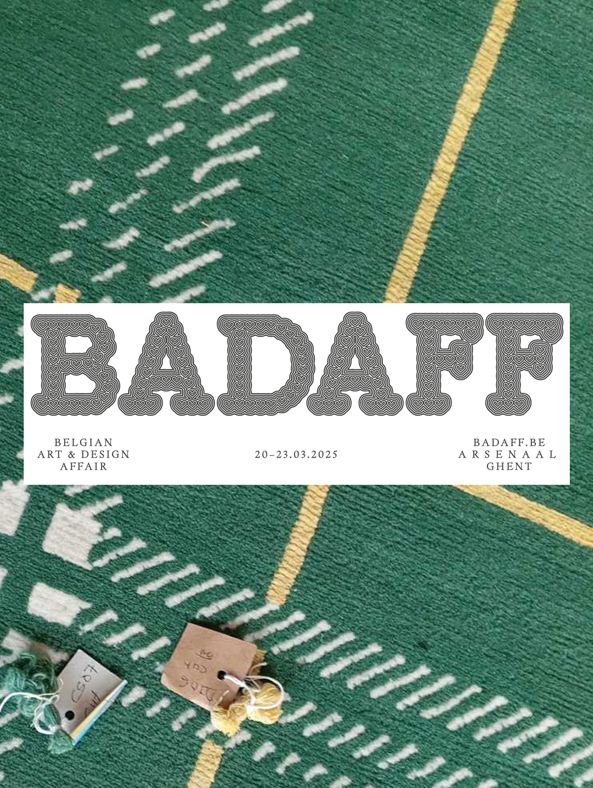 Announcement Ashtari @ BADAFF Ghent with Léon Stynen rugs
