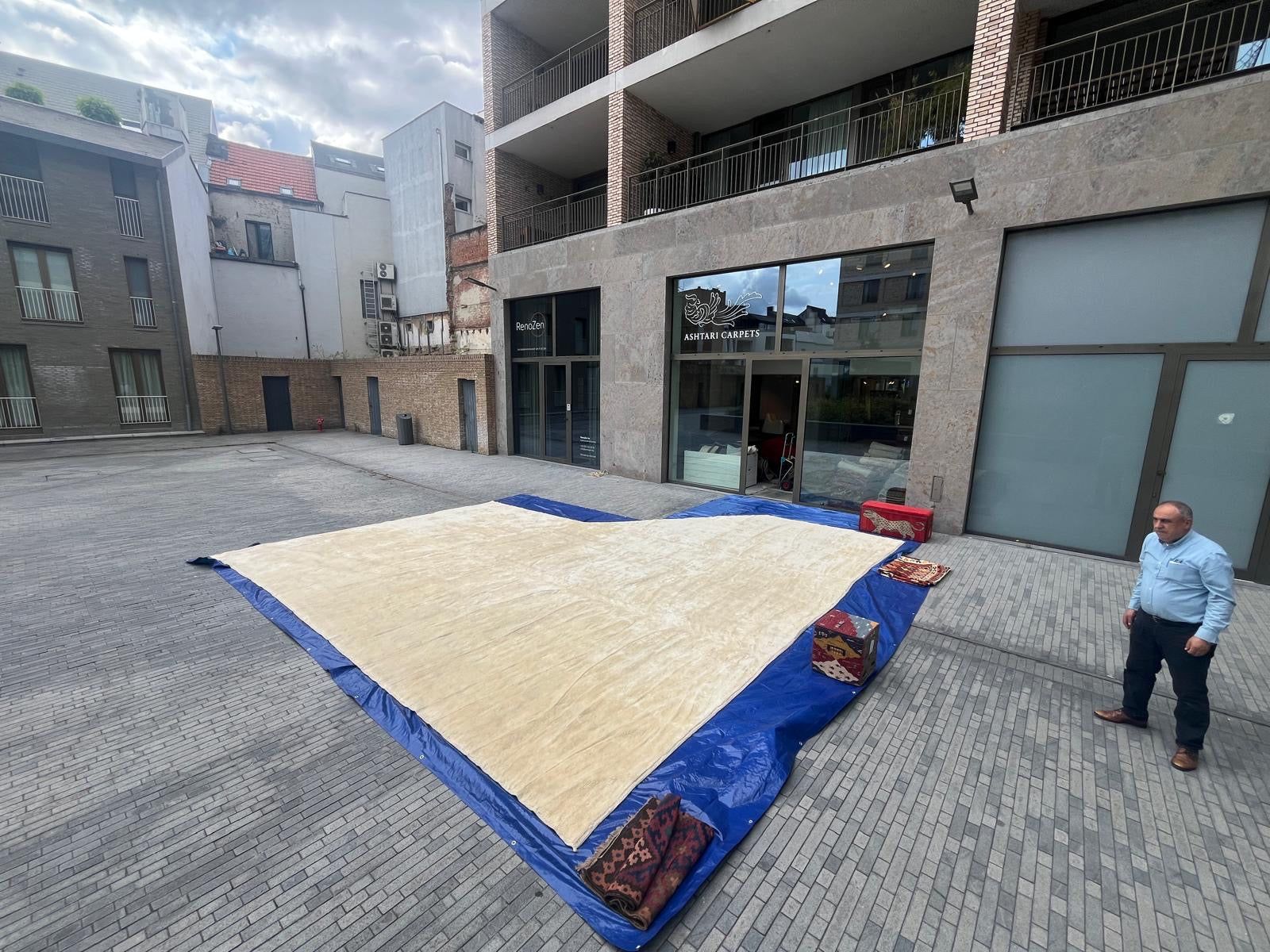 maatwerk handgemaakt Berber tapijt Amsterdam interieur