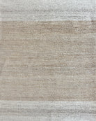 Gradient rug with beige and gray colors on a white background