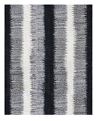 MazardanIkath_topview_ikat_kilim_black_and_white_pakistan