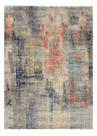Pearl Stratus – abstract luxury wool and silk rug by Ashtari Carpets