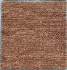 Brown textured doormat with a woven pattern