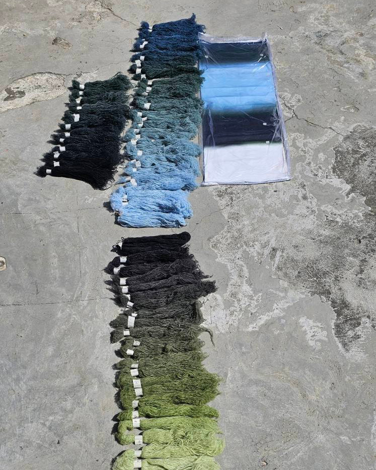 Tim van steenbergen yarn gradient rug