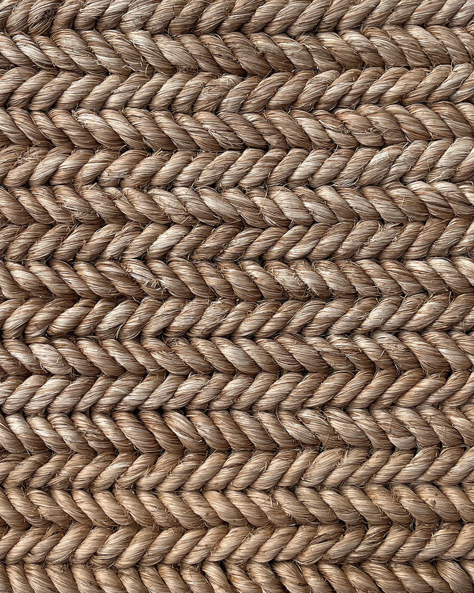 Natural Abaca 26 – Thick Sumak Abaca Rug | 26 mm Natural Fiber